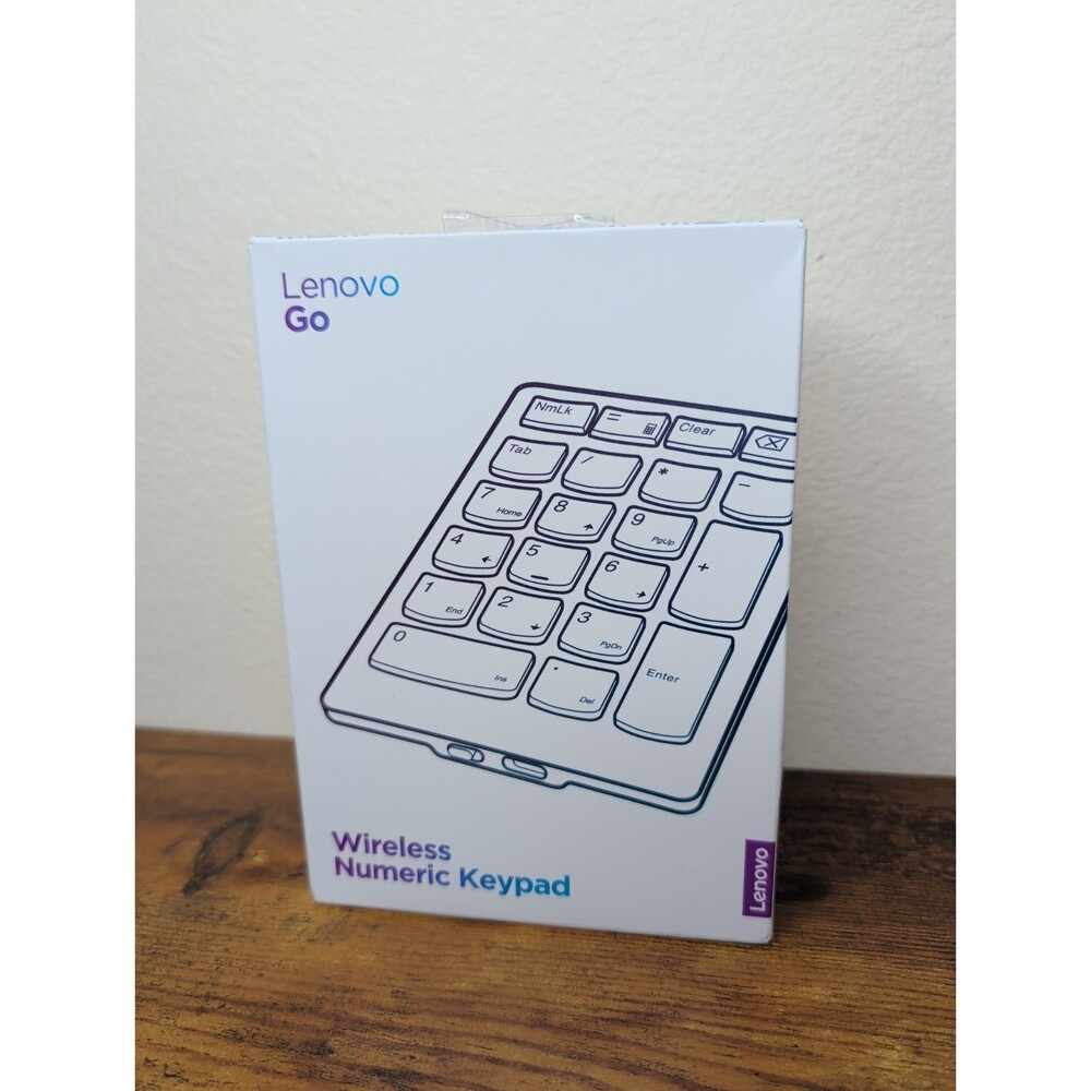 Lenovo - 4Y41C33791 - Lenovo Go Wireless Numeric Keypad - Wireless Connectivity